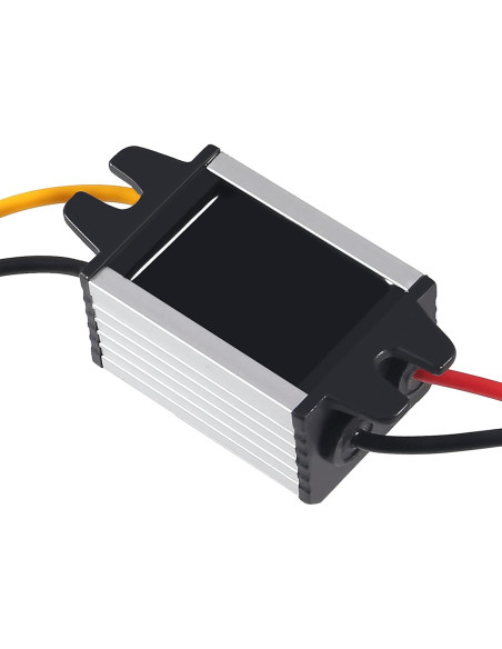 2 Pcs Convertidor DC 12V a 3.7V Regulador de Voltaje 3A