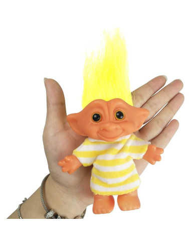 Muñecas Troll Vintage Yintlilocn 19 cm Coloridas para Colección