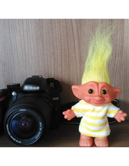 Muñecas Troll Vintage Yintlilocn 19 cm Coloridas para Colección