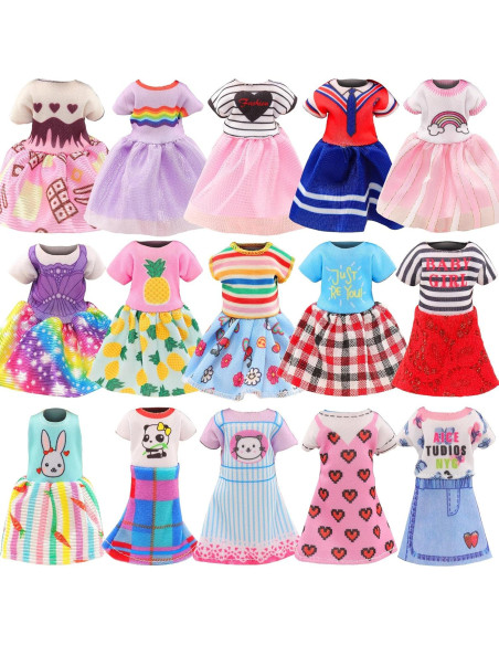 30 Piezas Ropa de Muñeca Joyfun para 13.46-15.24 cm
