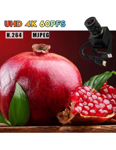 Cámara USB 4K SVPRO con Lente Zoom 2.8-12mm HDMI 2
