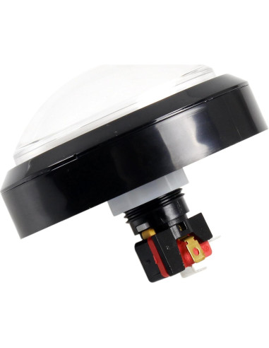 Botón de Arcade LED 100mm EG STARTS Blanco para DIY