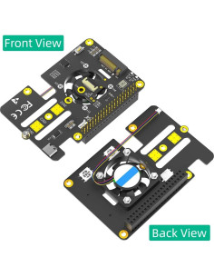 Adaptador M.2 NVMe a PCIe Mustpoint con Ventilador para Raspberry Pi 5 2