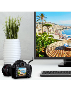 Cable Micro HDMI a HDMI RIIPOO 2m 4K 60Hz Enrollado 2