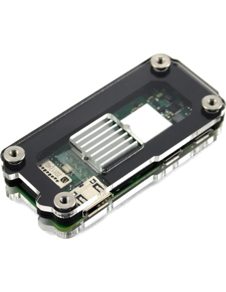 Caja Disipador de Calor C4Labs Zebra Zero para Raspberry Pi Zero 2
