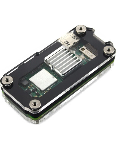 Caja Disipador de Calor C4Labs Zebra Zero para Raspberry Pi Zero 2