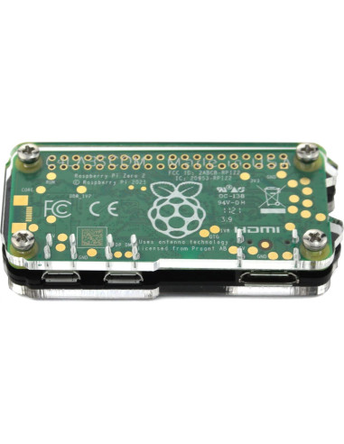 Caja Disipador de Calor C4Labs Zebra Zero para Raspberry Pi Zero 2