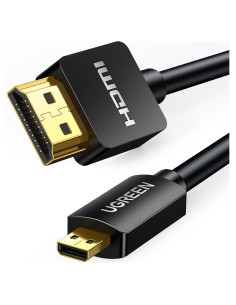 Adaptador UGREEN Micro HDMI a HDMI 0.49m 4K 60Hz Compatible GoPro