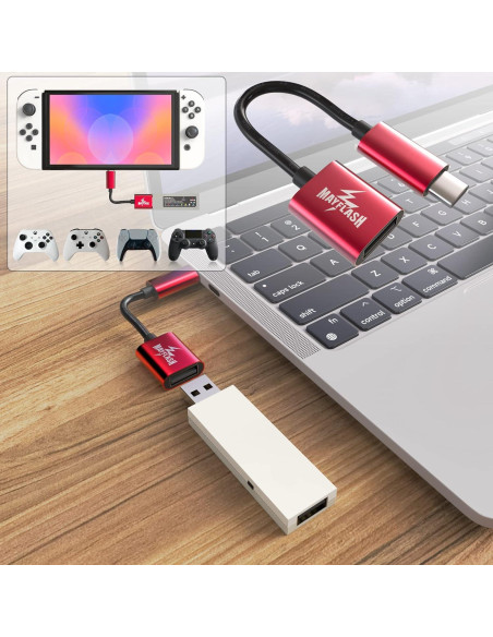 Adaptador Inalámbrico Bluetooth USB MAYFLASH MAGIC-NS para Switch y PC
