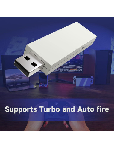 Adaptador Inalámbrico Bluetooth USB MAYFLASH MAGIC-NS para Switch y PC