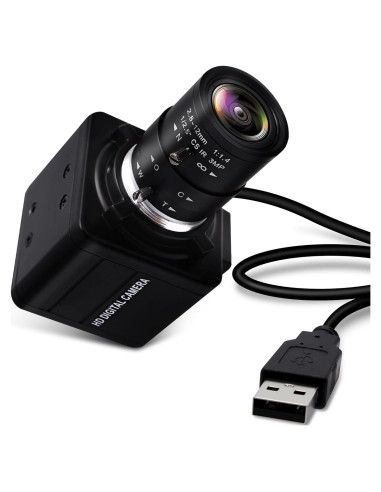 Cámara USB 4K IFWATER IMX317 Lente Varifocal 2.8-12mm
