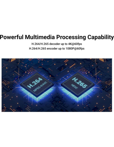 Computadora de Placa Única Radxa Zero 3W 1GB RK3566 HDMI 1080P