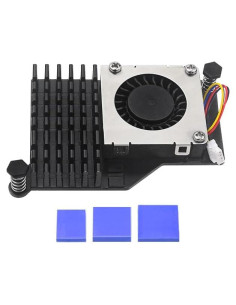 Radiador Activo Viprh para Raspberry Pi 5 - Enfriador de Aluminio