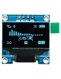 Pantalla OLED 0.96" HiLetgo SSD1306 128x64 I2C Azul