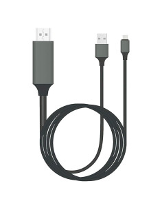 Cable HDMI 4K USB-C Tek Styz 2M Compatible Xiaomi Mi Max 2