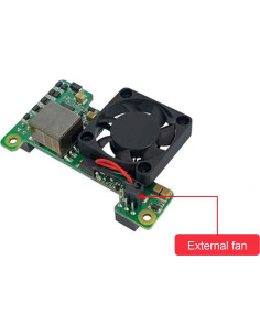 Módulo POE para Raspberry Pi 3B+/4B con Ventilador Viprh 2