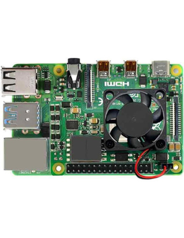 Módulo POE para Raspberry Pi 3B+/4B con Ventilador Viprh