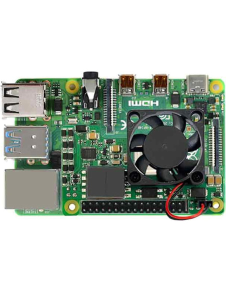 Módulo POE para Raspberry Pi 3B+/4B con Ventilador Viprh