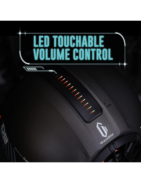 Altavoz Bluetooth GravaStar Mars Pro, 20W, 15H Batería, RGB