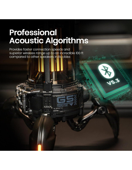 Altavoz Bluetooth Portátil Gravastar Supernova 30W Impermeable