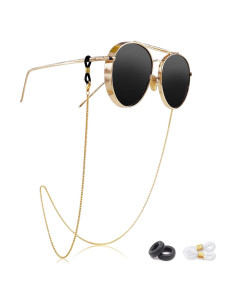 Cadena de Gafas Kalevel de Acero Inoxidable Oro 70.1 cm