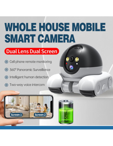 Cámara de Seguridad para Mascotas Denash 1080P Inalámbrica