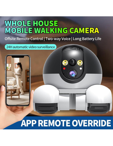 Cámara de Seguridad para Mascotas Denash 1080P Inalámbrica