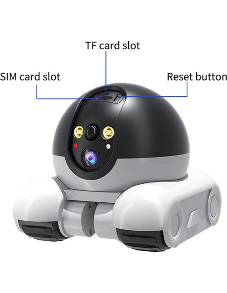 Cámara de Seguridad para Mascotas Denash 1080P Inalámbrica