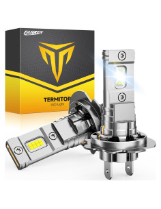 Bombillas de Luz de Niebla FAHREN H7 800% Brillo 28000 Lúmenes