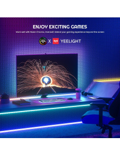 Tira de Luz LED Inteligente YEELIGHT 5 m RGB WiFi Control App 2