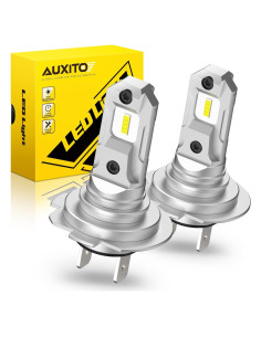 Bombillas LED H7 AUXITO 6500K Súper Brillantes - Paquete de 2