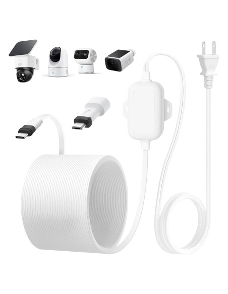 Adaptador de Poder 7.62m eufy Security SoloCam E30/S340/S220