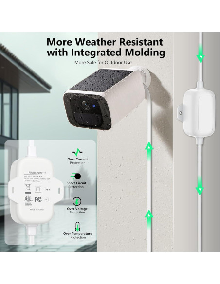 Adaptador de Poder 7.62m eufy Security SoloCam E30/S340/S220