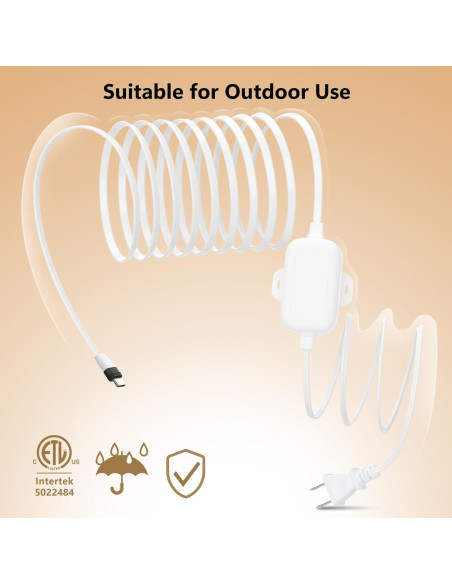 Adaptador de Poder 7.62m eufy Security SoloCam E30/S340/S220