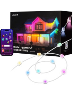 Luz de Cadena Exterior Inteligente Yeelight 30.48 m Control App 2