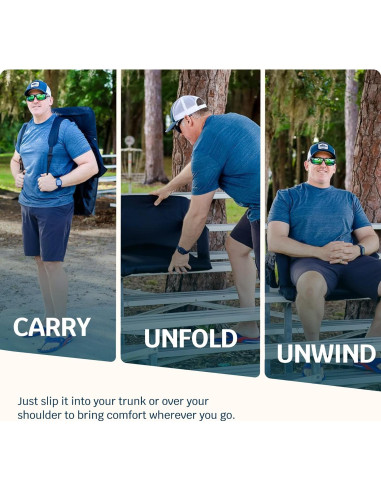 Asiento de Estadio Alpcour con Calefacción y Masaje 63.5 cm