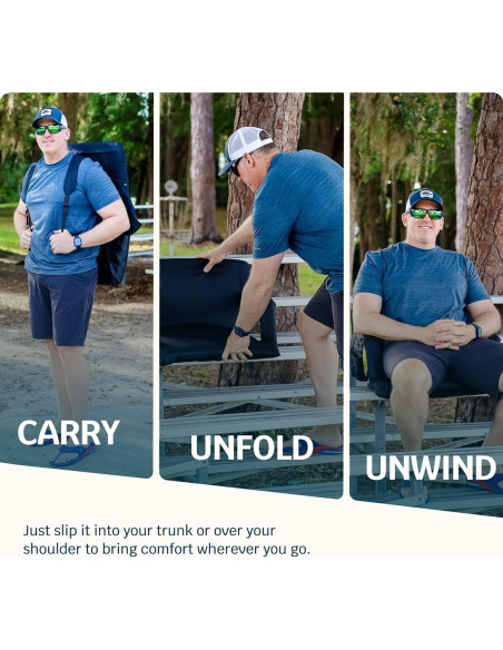 Asiento de Estadio Alpcour con Calefacción y Masaje 63.5 cm