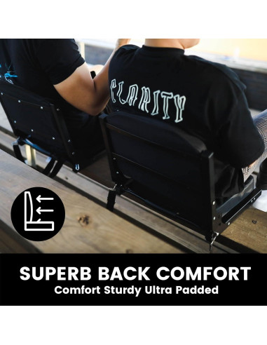 Asiento de Estadio Jauntis con Respaldo Acolchado 150 kg