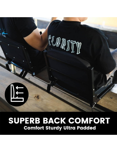 Asiento de Estadio Jauntis con Respaldo Acolchado 150 kg