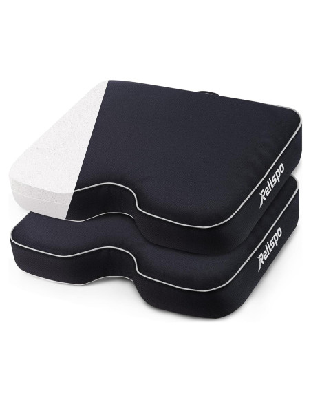 Cojines de Asiento de Estadio Relispo - Paquete de 2, 42x34 cm