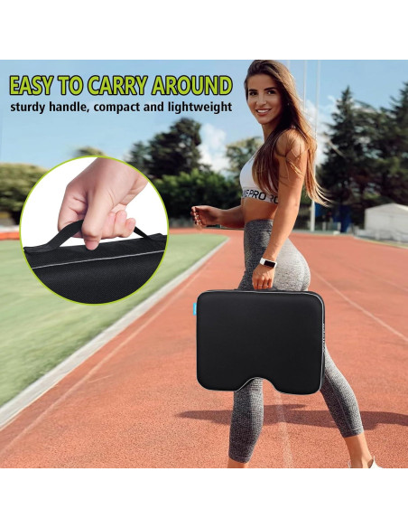 Cojines de Asiento de Estadio Relispo - Paquete de 2, 42x34 cm