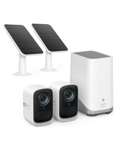Cámara de Seguridad Inalámbrica eufyCam 3C 4K Kit 2 Unidades
