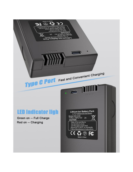 Batería Recargable 10500mAh REACELL S330 para Cerradura eufy