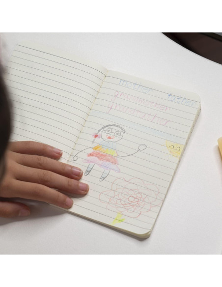 Cuaderno de bolsillo TWONE, 6 mini cuadernos 8.9x14 cm rayados