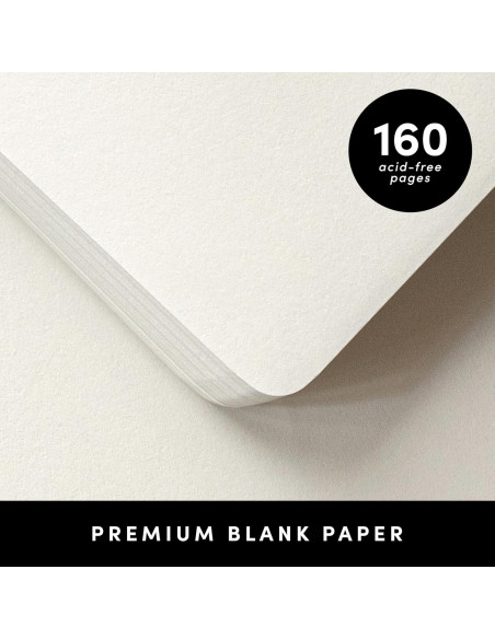 Cuaderno en Blanco PAPERAGE 160 Páginas 14.2x20.3cm Tapa Dura Cuaderno en Blanco PAPERAGE 160 Páginas 14.2x20.3cm Tapa Dura