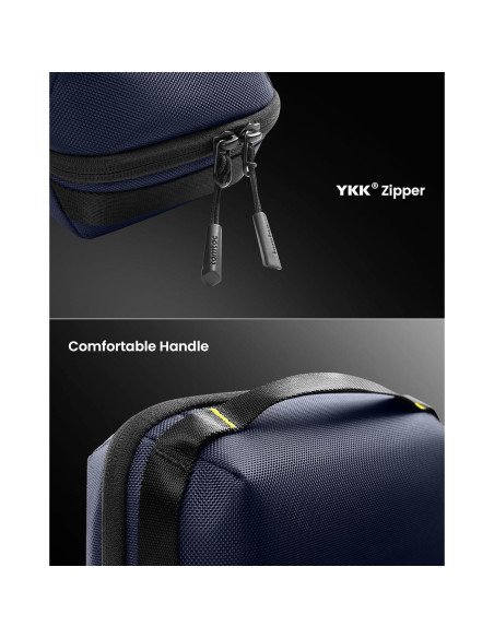 Bolsa Organizadora Electrónica tomtoc M Azul Marino 26x15cm