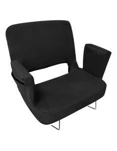 Asiento de Estadio TOPSKY XY-CR-693 Extra Ancho Negro