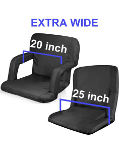 Silla de Gradas Portátil JUICYRAUL JU-MASSAGE con Calefacción y Masaje 2