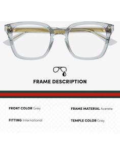 Gafas de Sol Gucci GG0184O Cuadradas con Kit de Lujo 2