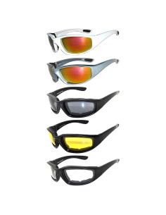 Gafas de Sol Deportivas Unisex UV400 - Paquete de 5 Colores